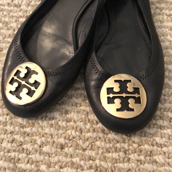 Tory Burch Reva ballet flats with gold accent - Picture 4 of 4